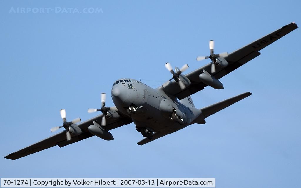 70-1274, 1970 Lockheed C-130E Hercules C/N 382-4429, Lockheed C-130E Hercules
