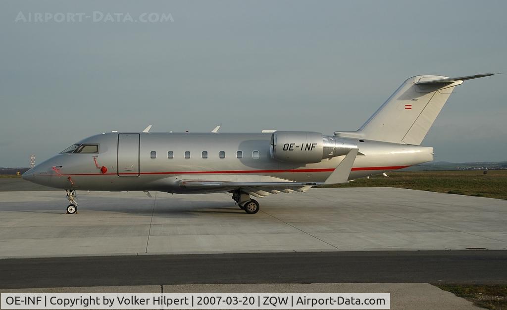 OE-INF, 1996 Canadair Challenger 604 (CL-600-2B16) C/N 5303, Bombardier Challenger