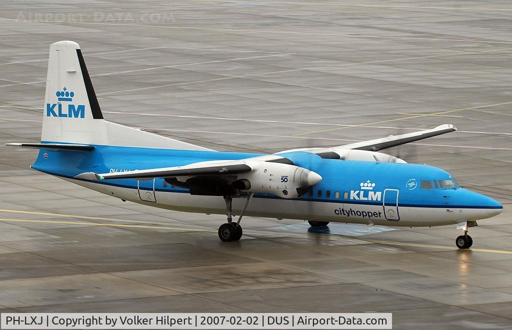 PH-LXJ, 1992 Fokker 50 C/N 20270, Fokker F50