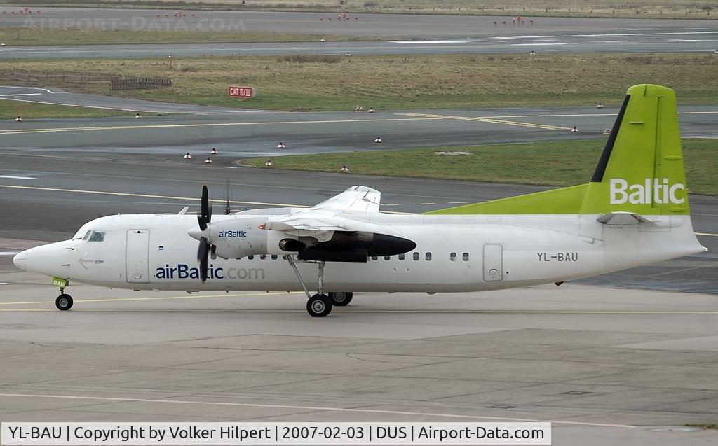 YL-BAU, 1988 Fokker 50 C/N 20126, Fokker F50