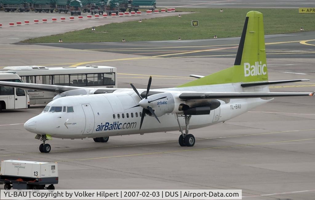 YL-BAU, 1988 Fokker 50 C/N 20126, Fokker F50