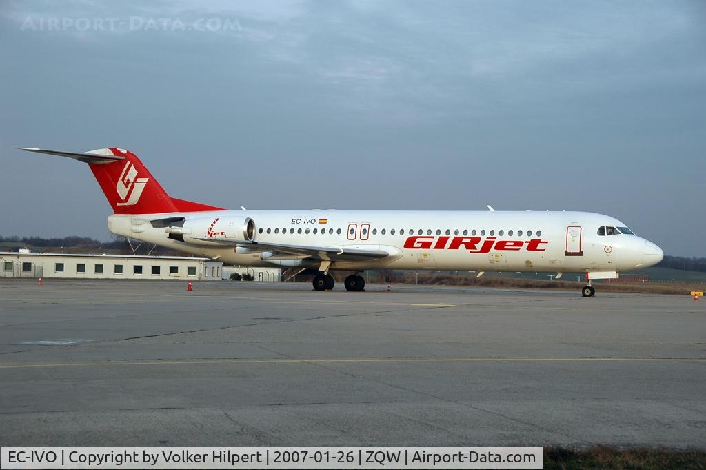 EC-IVO, 1993 Fokker 100 (F-28-0100) C/N 11452, Fokker F100