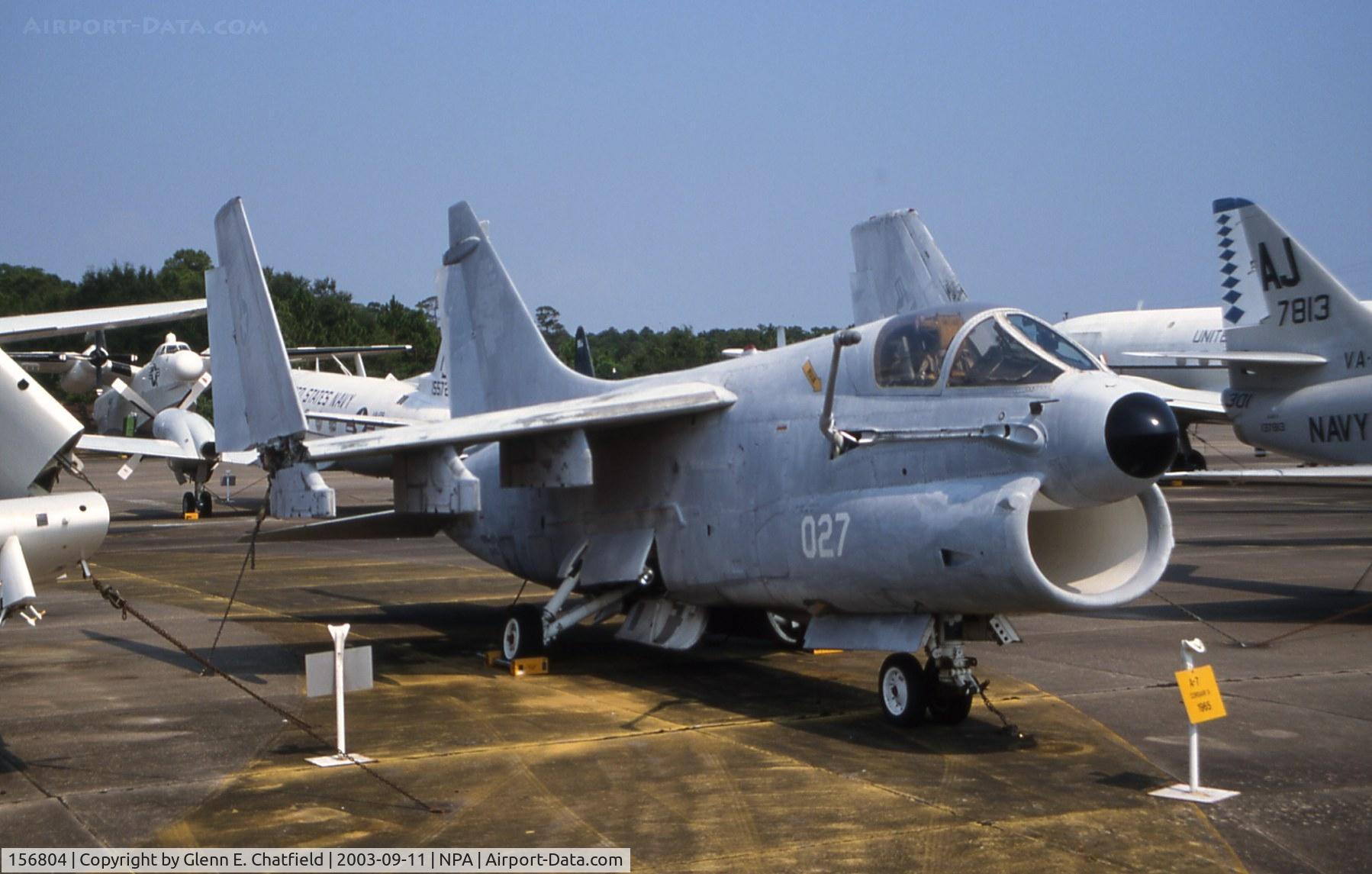 156804, LTV A-7E Corsair II C/N E-071, A-7E at the National Museum of Naval Aviation