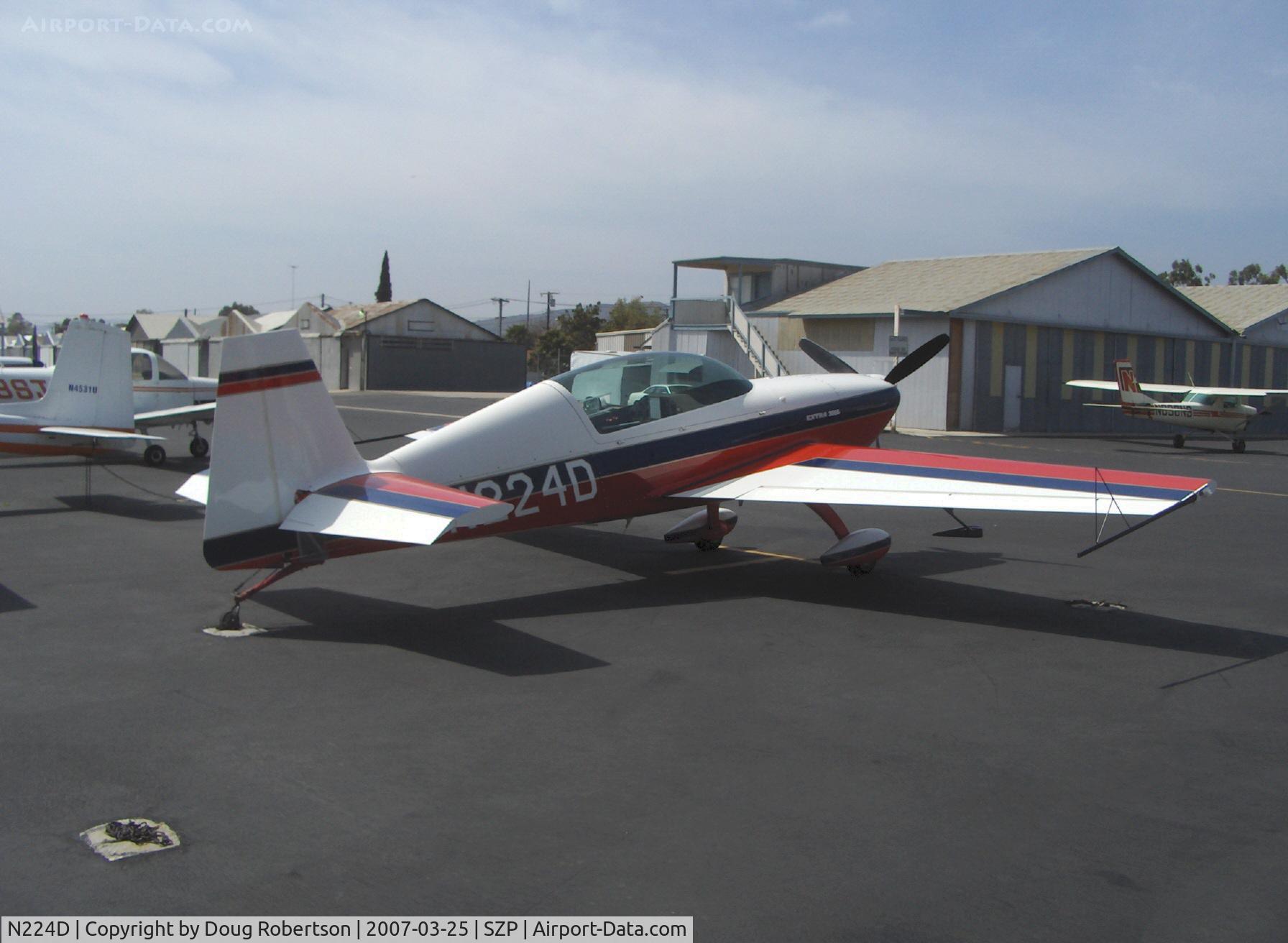 N224D, 1996 Extra EA-300/L C/N 028, 1996 Extra Flugzeugbau Gmbh EA 300L AKROBAT, Lycoming AEIO-540-L1B5 300 Hp