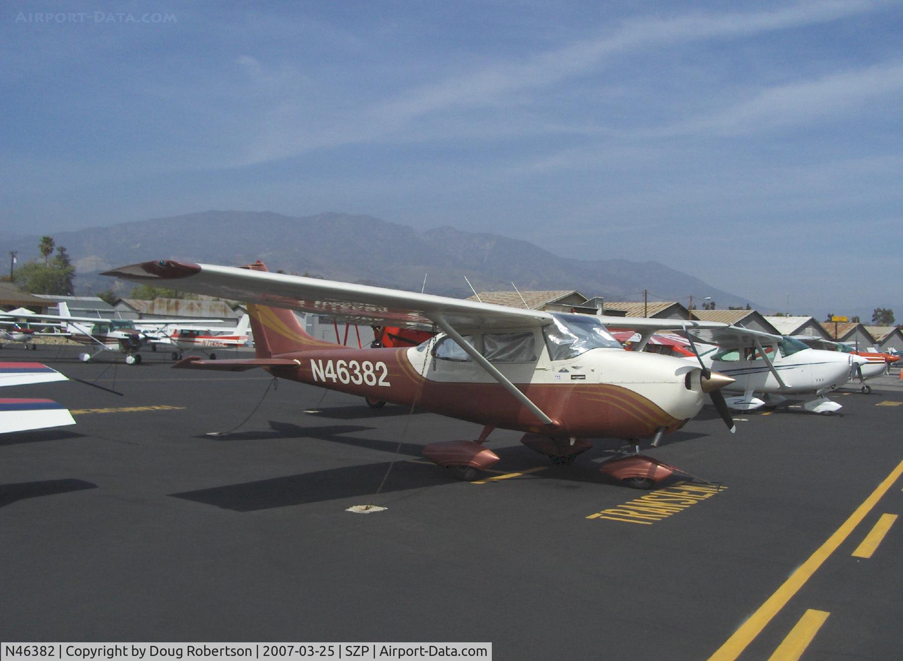 N46382, 1968 Cessna 172K Skyhawk C/N 17257230, 1968 Cessna 172K, Lycoming O-320-E2D 150 Hp