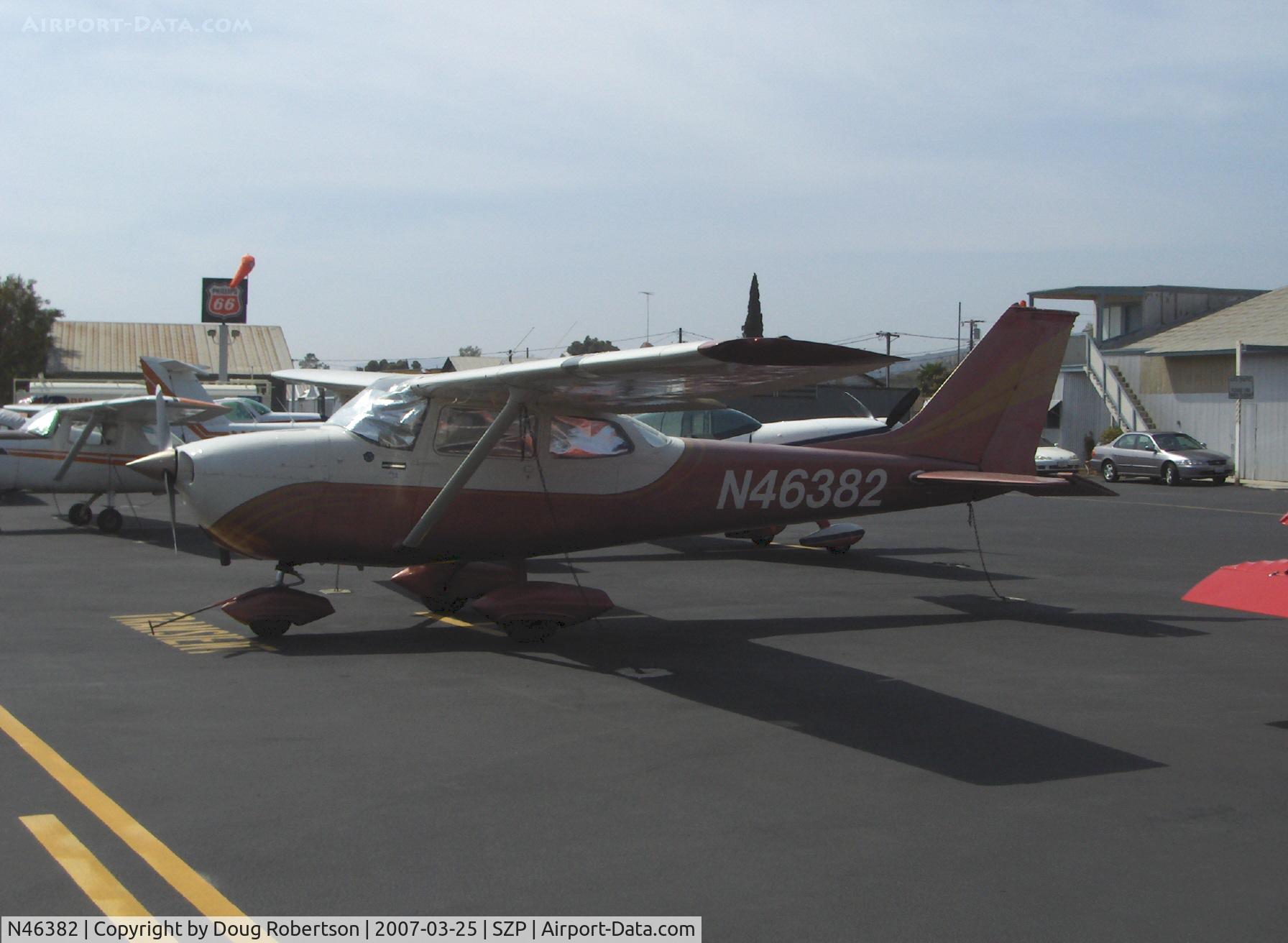 N46382, 1968 Cessna 172K Skyhawk C/N 17257230, 1968 Cessna 172K, Lycoming O-320-E2D 150 Hp