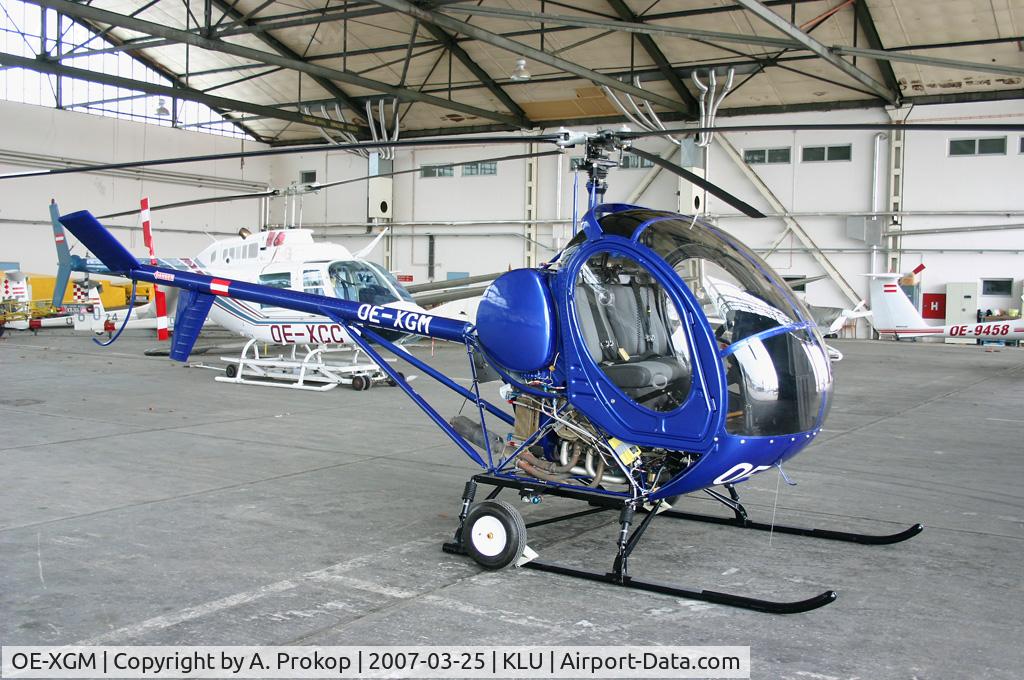 OE-XGM, 1996 Hughes 269C C/N S-1732, In private ownership with homebase in Klagenfurt