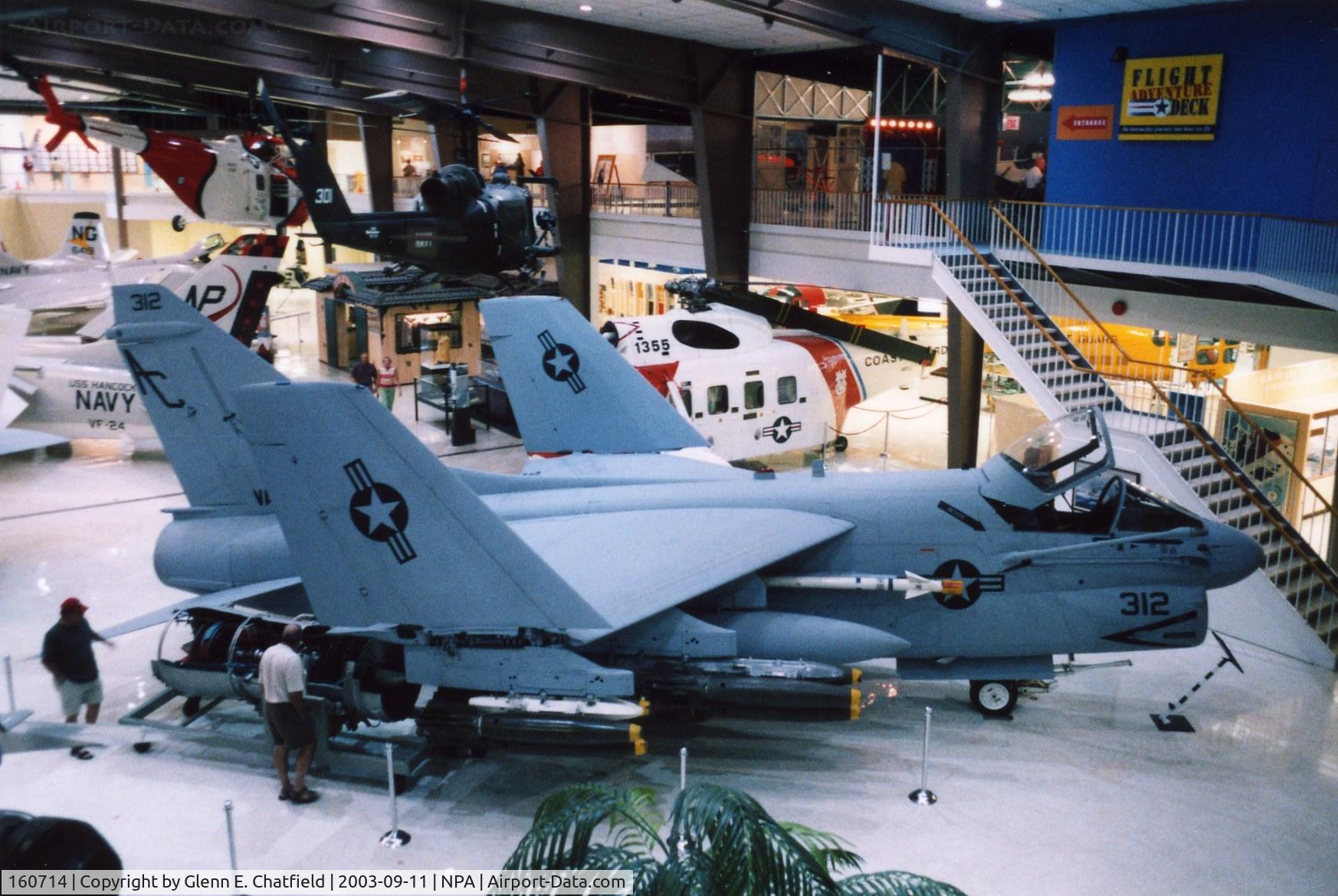 160714, LTV A-7E Corsair II C/N E-547, A-7E at the National Museum of Naval Aviation