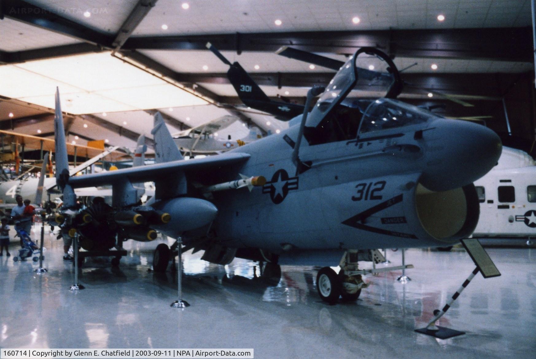 160714, LTV A-7E Corsair II C/N E-547, A-7E at the National Museum of Naval Aviation