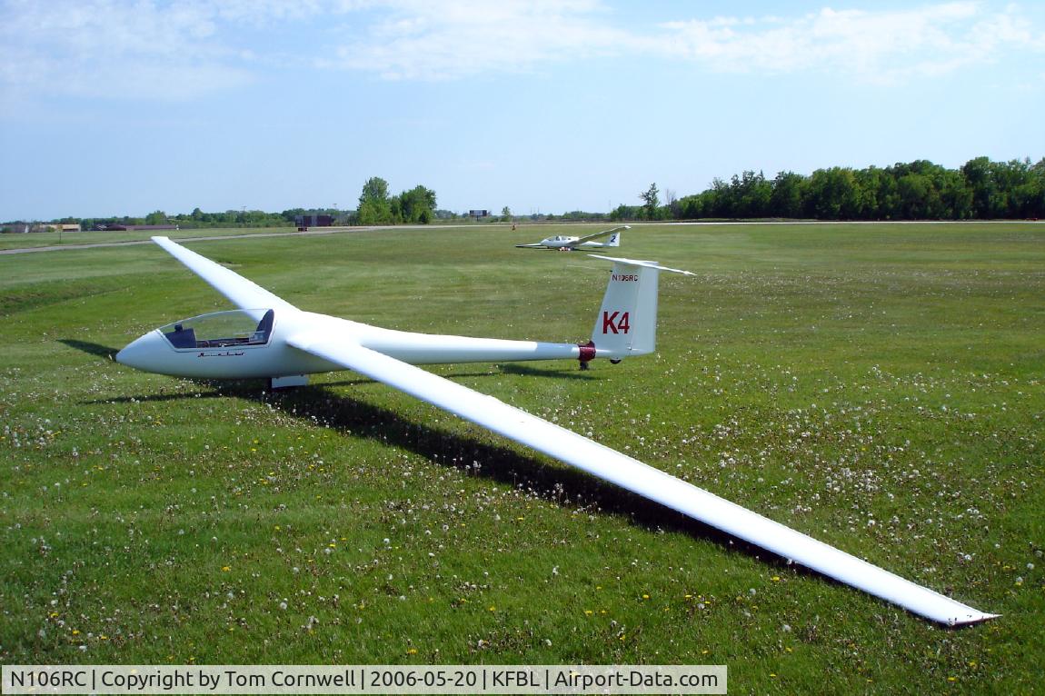 N106RC, Schempp-Hirth Nimbus II C/N 102, Between flights at KFBL