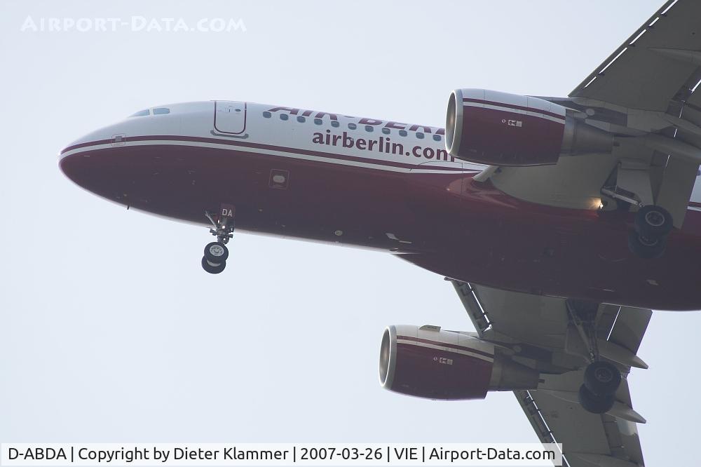 D-ABDA, 2005 Airbus A320-214 C/N 2539, Air Berlin  A320-214
