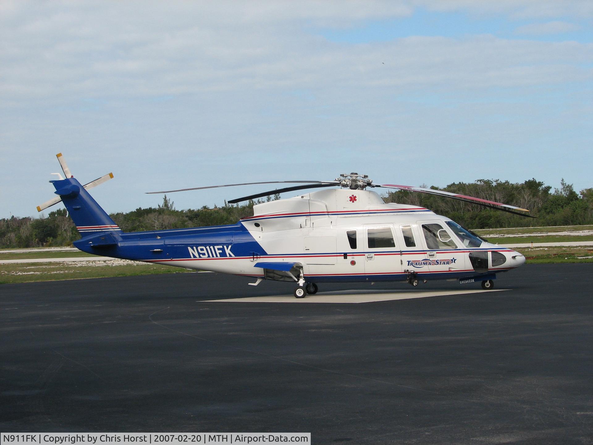 N911FK, 1981 Sikorsky S-76A C/N 760197, Ready for another days work