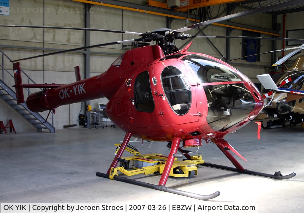 OK-YIK, McDonnell Douglas MD-520N C/N LN103, MD500, just one week before delivery