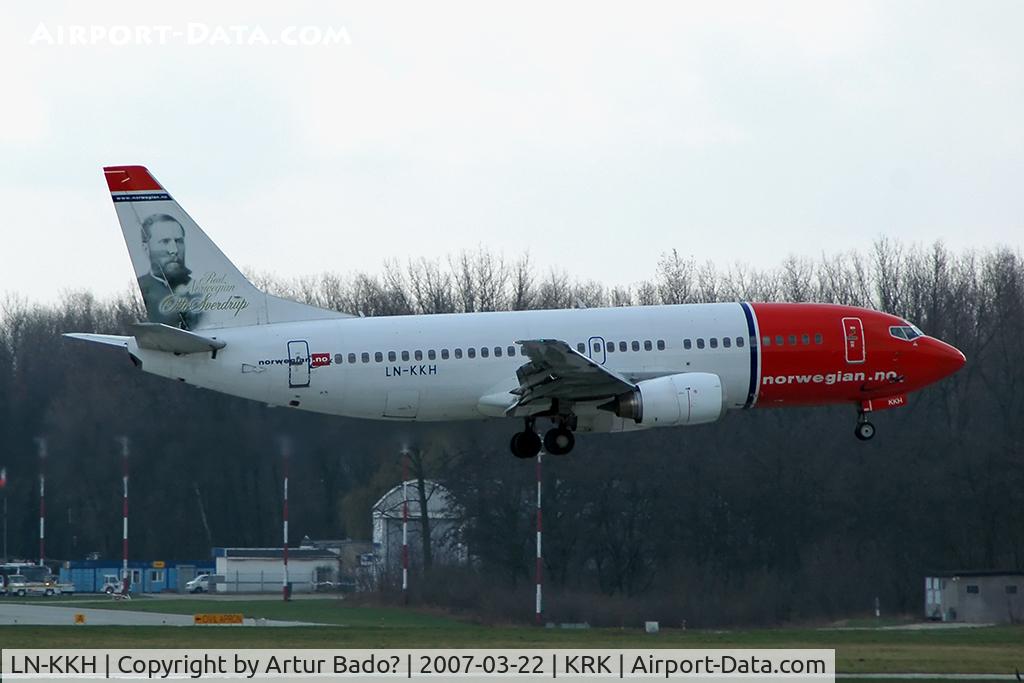 LN-KKH, 1990 Boeing 737-3K2 C/N 24328, Norwegian