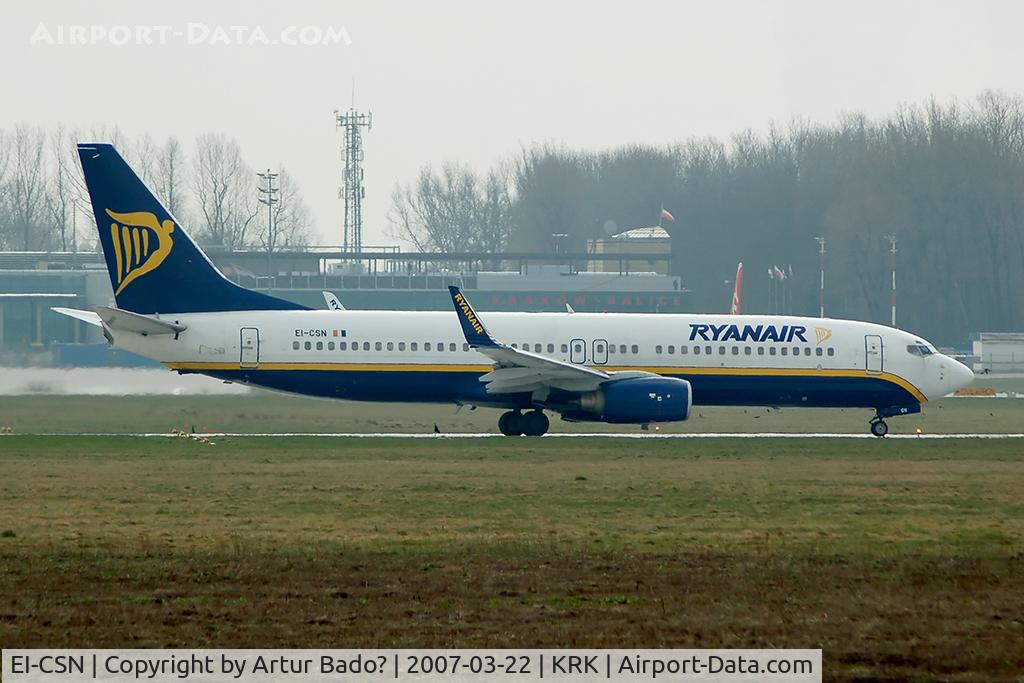 EI-CSN, 2000 Boeing 737-8AS C/N 29927, Ryanair