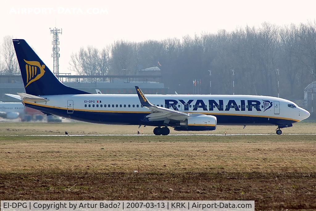 EI-DPG, 2007 Boeing 737-8AS C/N 33607, Ryanair