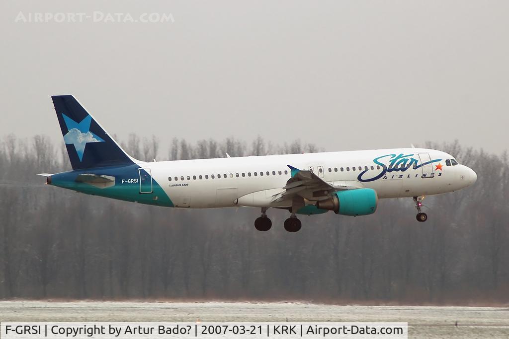 F-GRSI, 1999 Airbus A320-214 C/N 973, Star Airlines