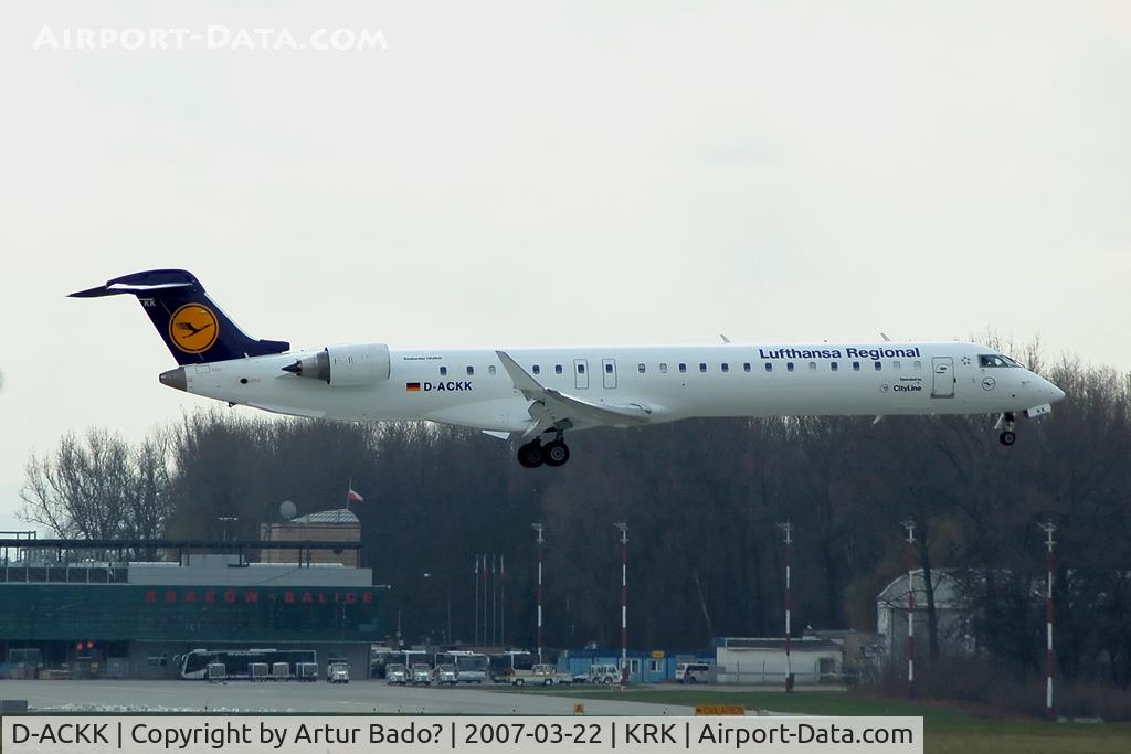 D-ACKK, 2006 Bombardier CRJ-900LR (CL-600-2D24) C/N 15094, Lufthansa
