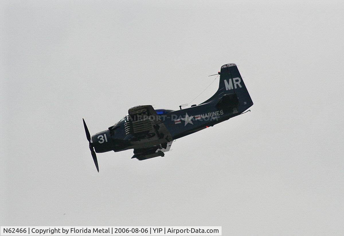 N62466, 1955 Douglas EA-1E Skyraider C/N 10255 (135178), Skyraider