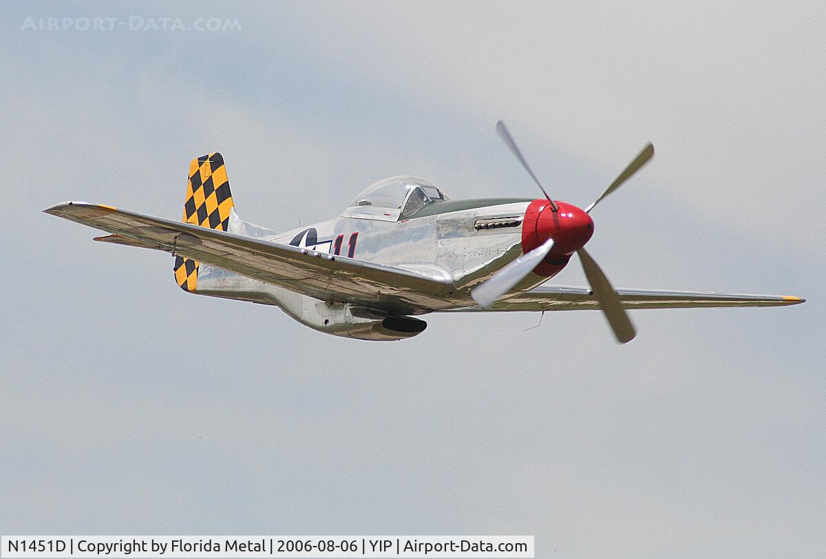 N1451D, 1944 North American P-51D Mustang C/N 44-74446A, P-51D