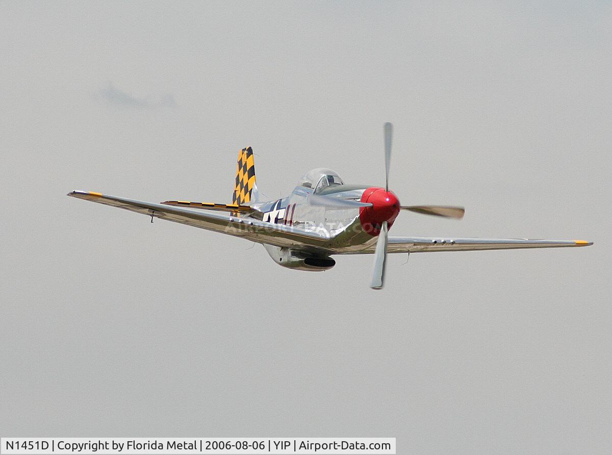 N1451D, 1944 North American P-51D Mustang C/N 44-74446A, P-51D