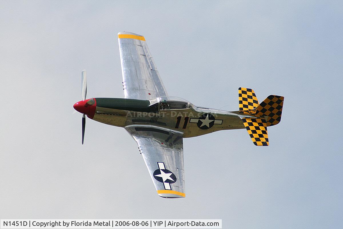 N1451D, 1944 North American P-51D Mustang C/N 44-74446A, P-51D