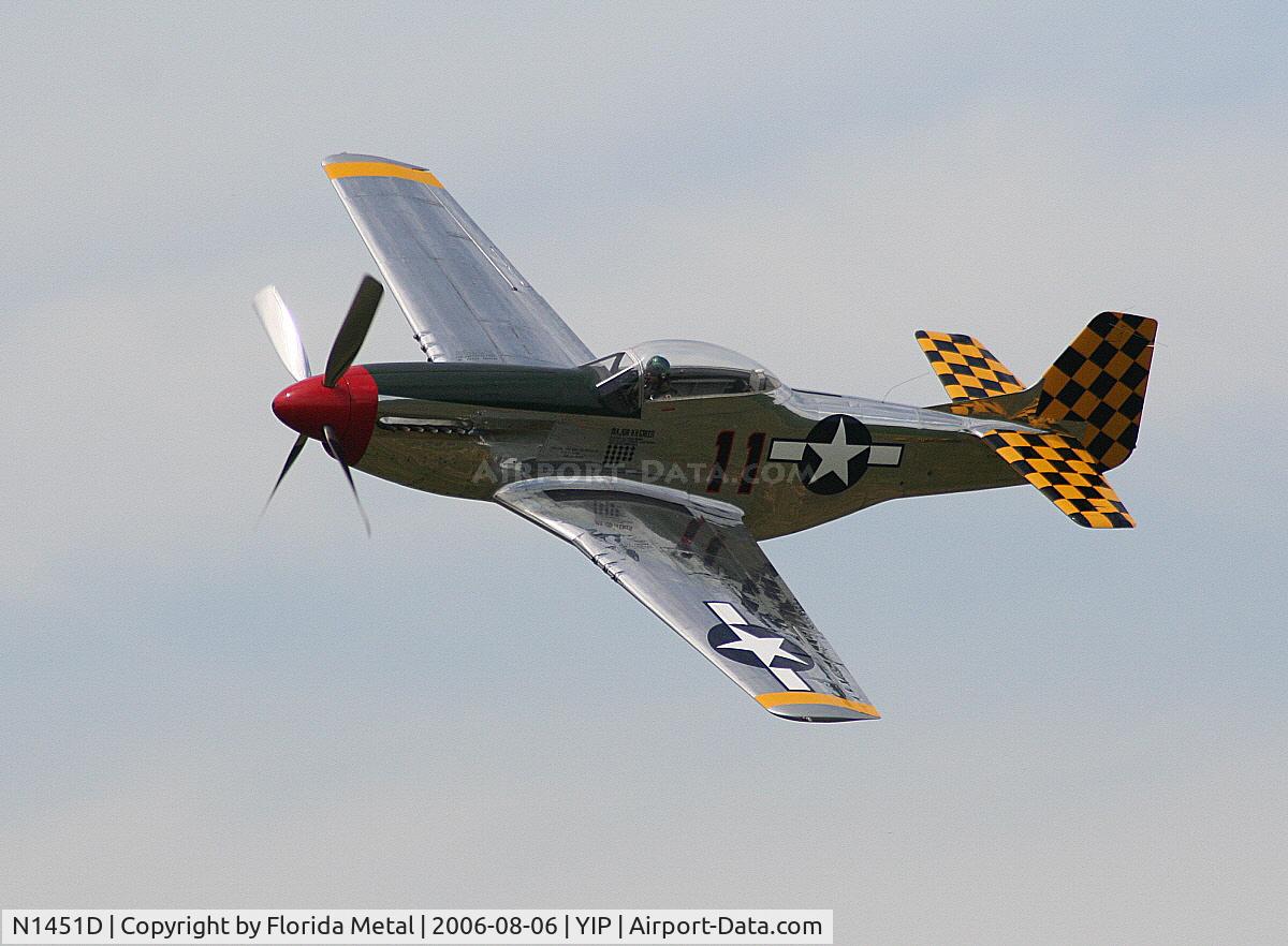 N1451D, 1944 North American P-51D Mustang C/N 44-74446A, P-51D