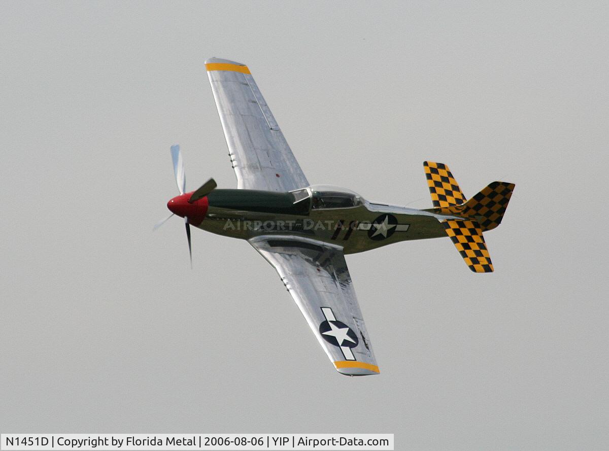 N1451D, 1944 North American P-51D Mustang C/N 44-74446A, P-51D