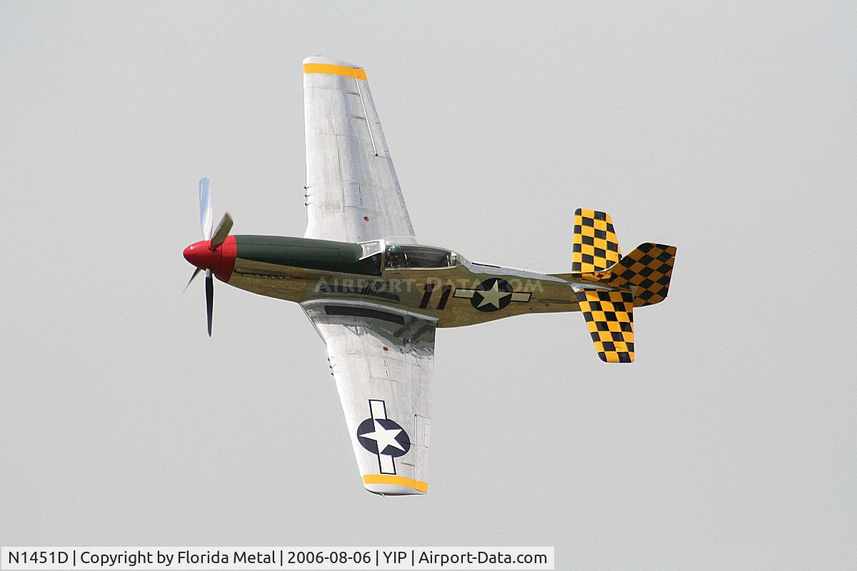 N1451D, 1944 North American P-51D Mustang C/N 44-74446A, P-51D