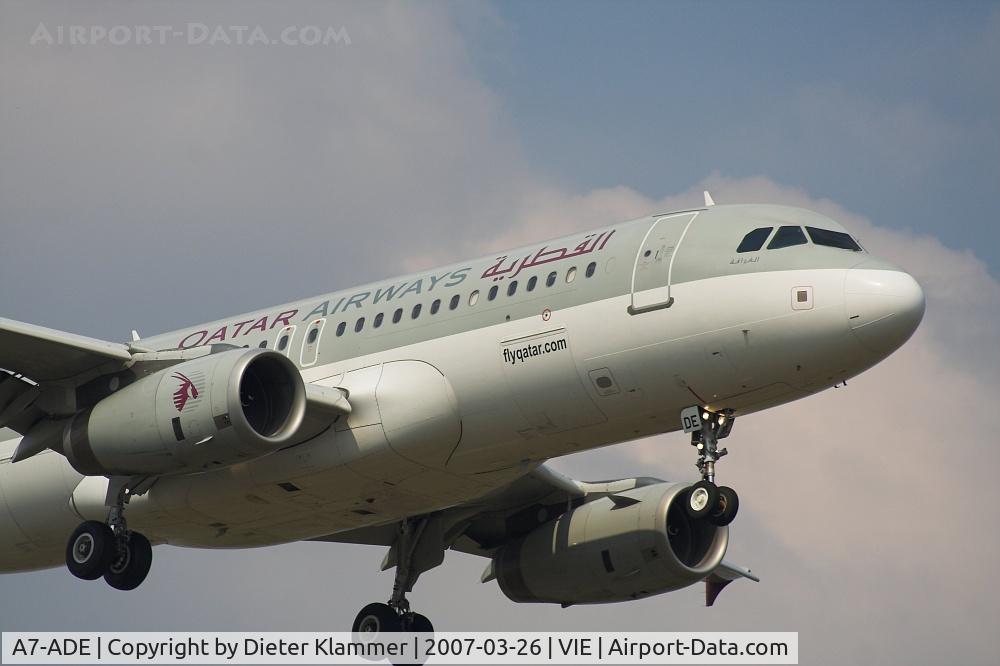 A7-ADE, 2003 Airbus A320-232 C/N 1957, Qatar A320-232