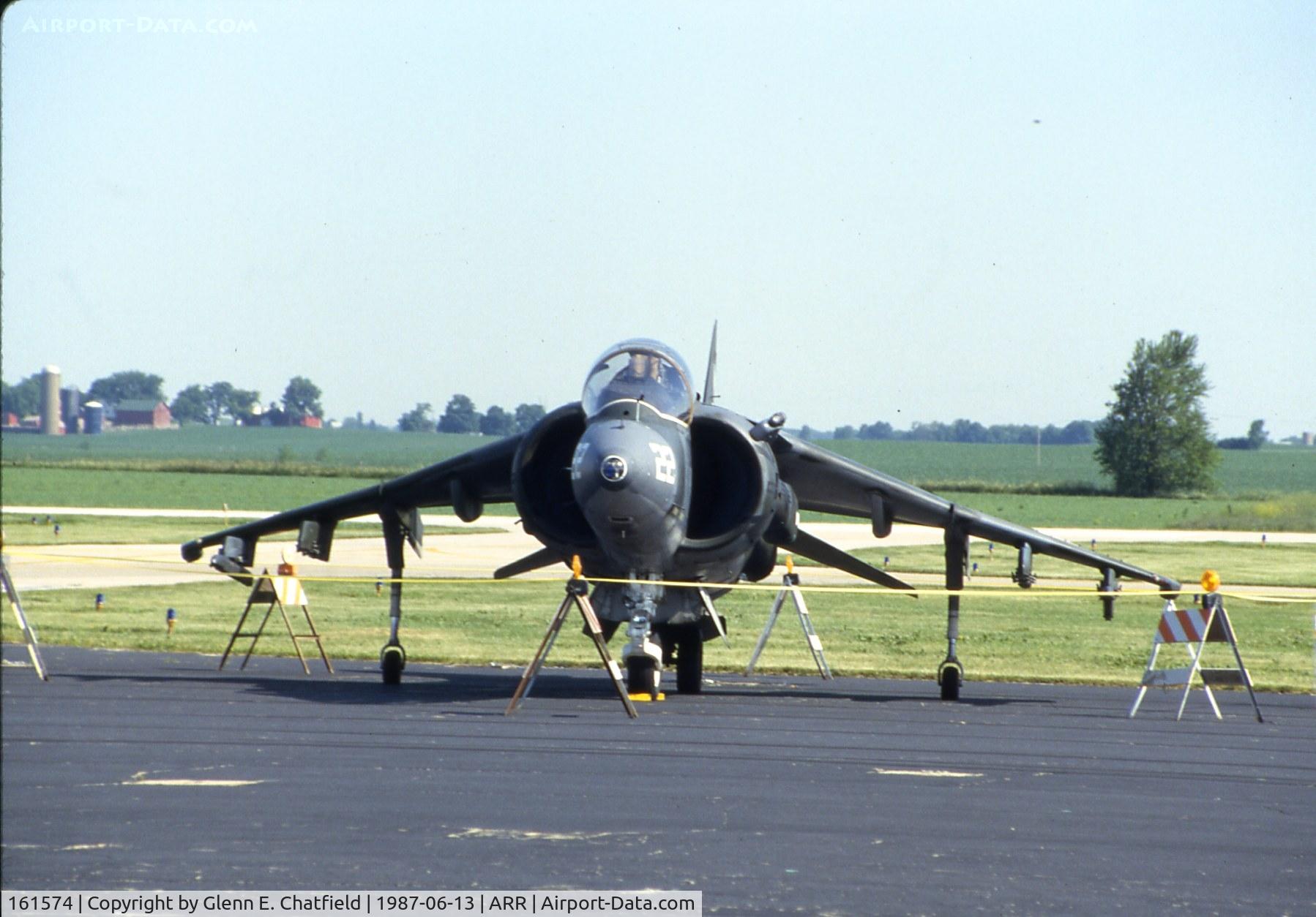 161574, McDonnell Douglas AV-8B Harrier II C/N 512006/6, AV-8B Harrier for the open house event