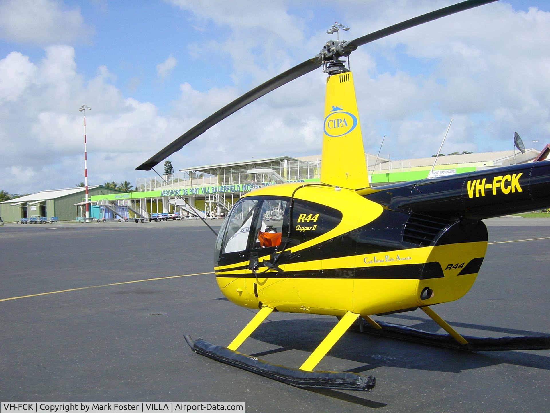 VH-FCK, 2003 Robinson R44 Clipper II C/N 10120, Ferry Australia to Cook islands