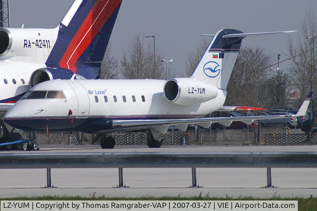 LZ-YUM, 1983 Canadair Challenger 600S (CL-600-1A11) C/N 1085, Air Lazur Canadair CL 600 Challenger