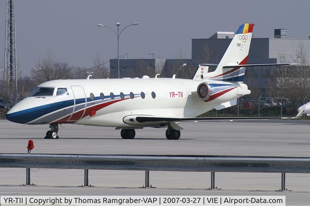 YR-TII, 2003 Israel Aircraft Industries Gulfstream 200 C/N 089, Ion Tiriac IAI 1126 Galaxy