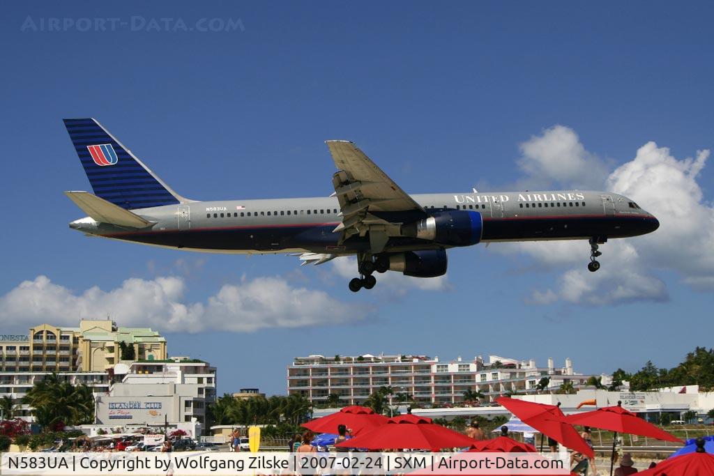 N583UA, 1993 Boeing 757-222 C/N 26705, visitor