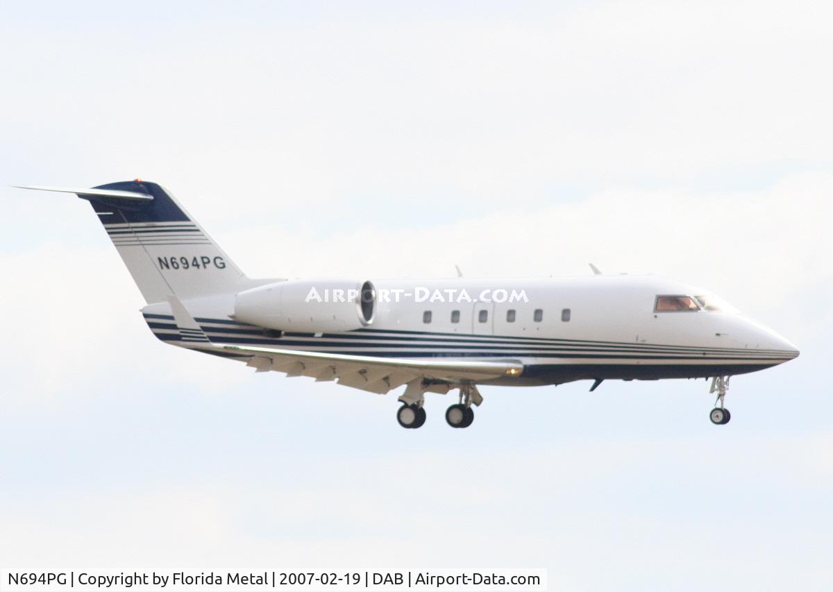N694PG, 1981 Canadair Challenger 600S (CL-600-1A11) C/N 1026, CL600