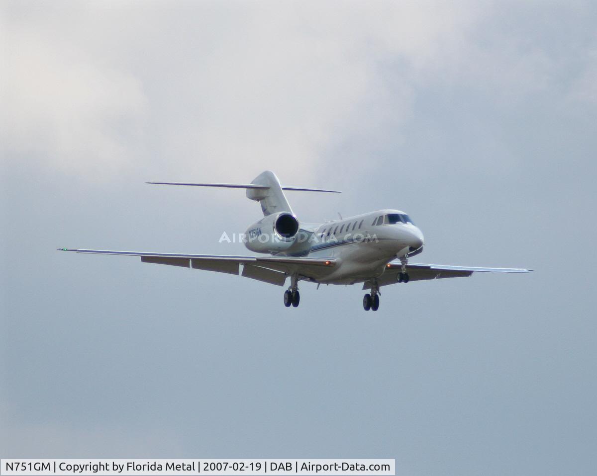 N751GM, 2003 Cessna 750 Citation X C/N 750-0207, C-750