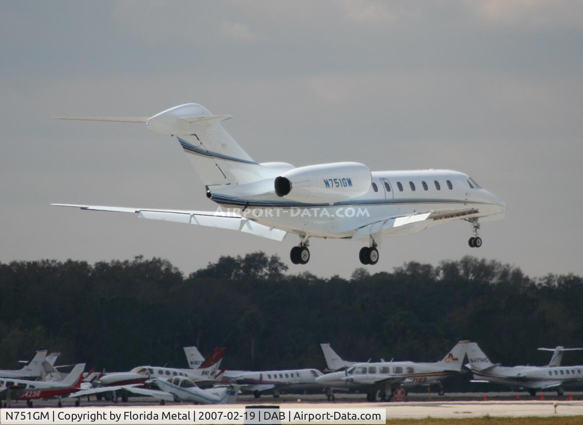 N751GM, 2003 Cessna 750 Citation X C/N 750-0207, C-750
