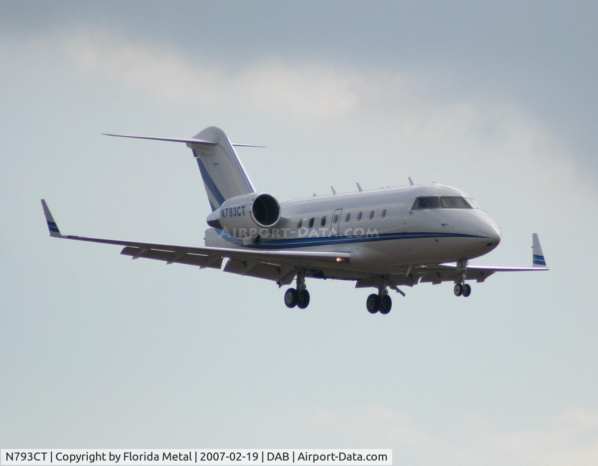 N793CT, 2006 Bombardier Challenger 604 C/N 5643, Caterpillar CL-604