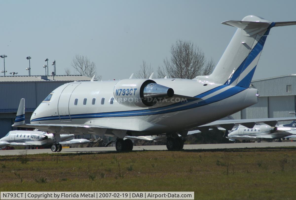 N793CT, 2006 Bombardier Challenger 604 C/N 5643, Caterpillar CL-604