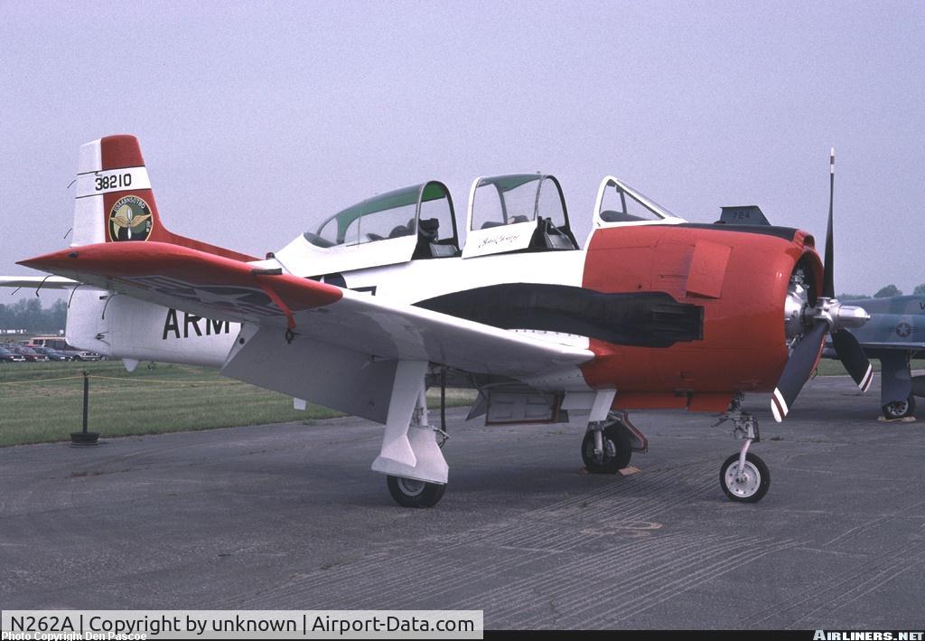 N262A, 1955 North American T-28B Trojan C/N 200-281 (138210), One of the three T-28B's that served with the ACE Board at Ft. Bragg