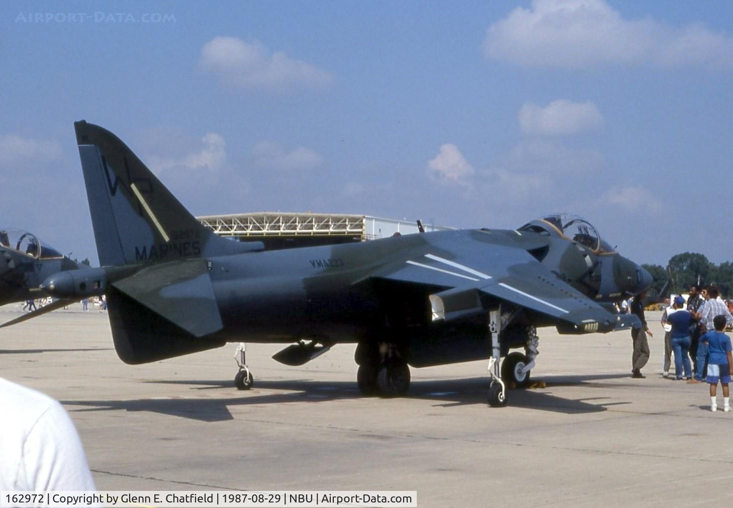 162972, McDonnell Douglas AV-8B Harrier II C/N 512098/92, At the open house.