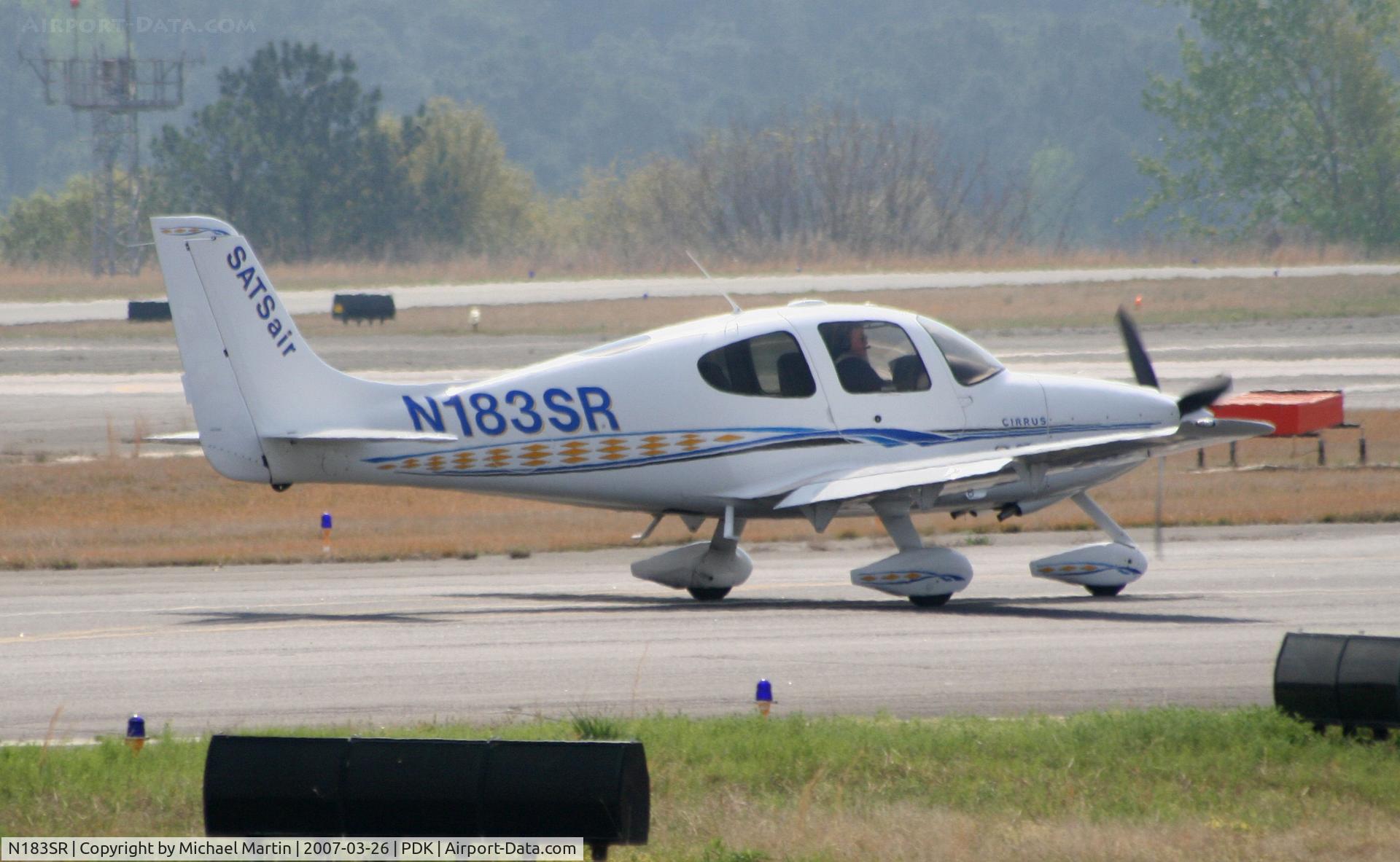 N183SR, 2006 Cirrus SR22 C/N 2174, AirCab 25 Landing PDK