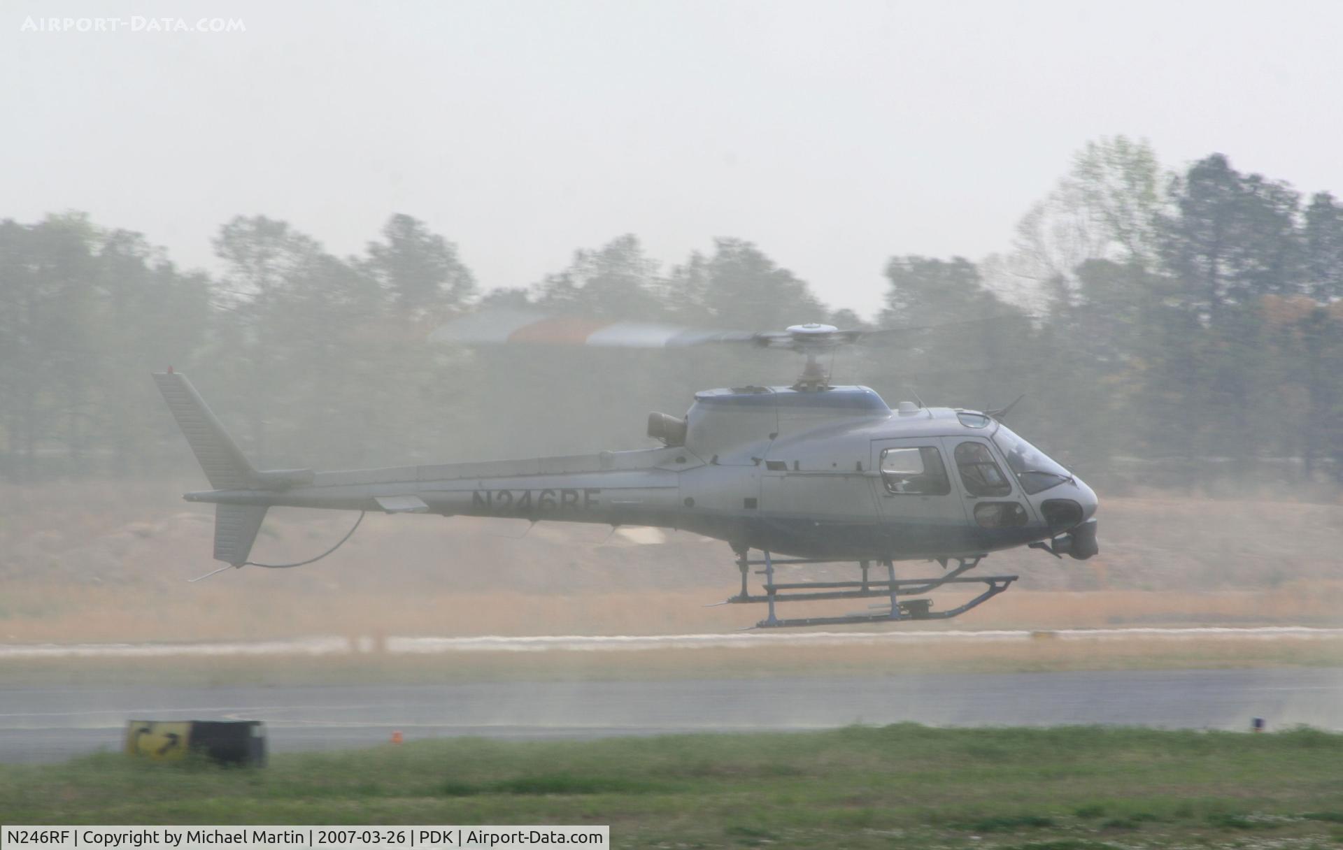 N246RF, 1998 Eurocopter AS-350B-2 Ecureuil Ecureuil C/N 3171, It's not smoke or dust - it's pollen!
