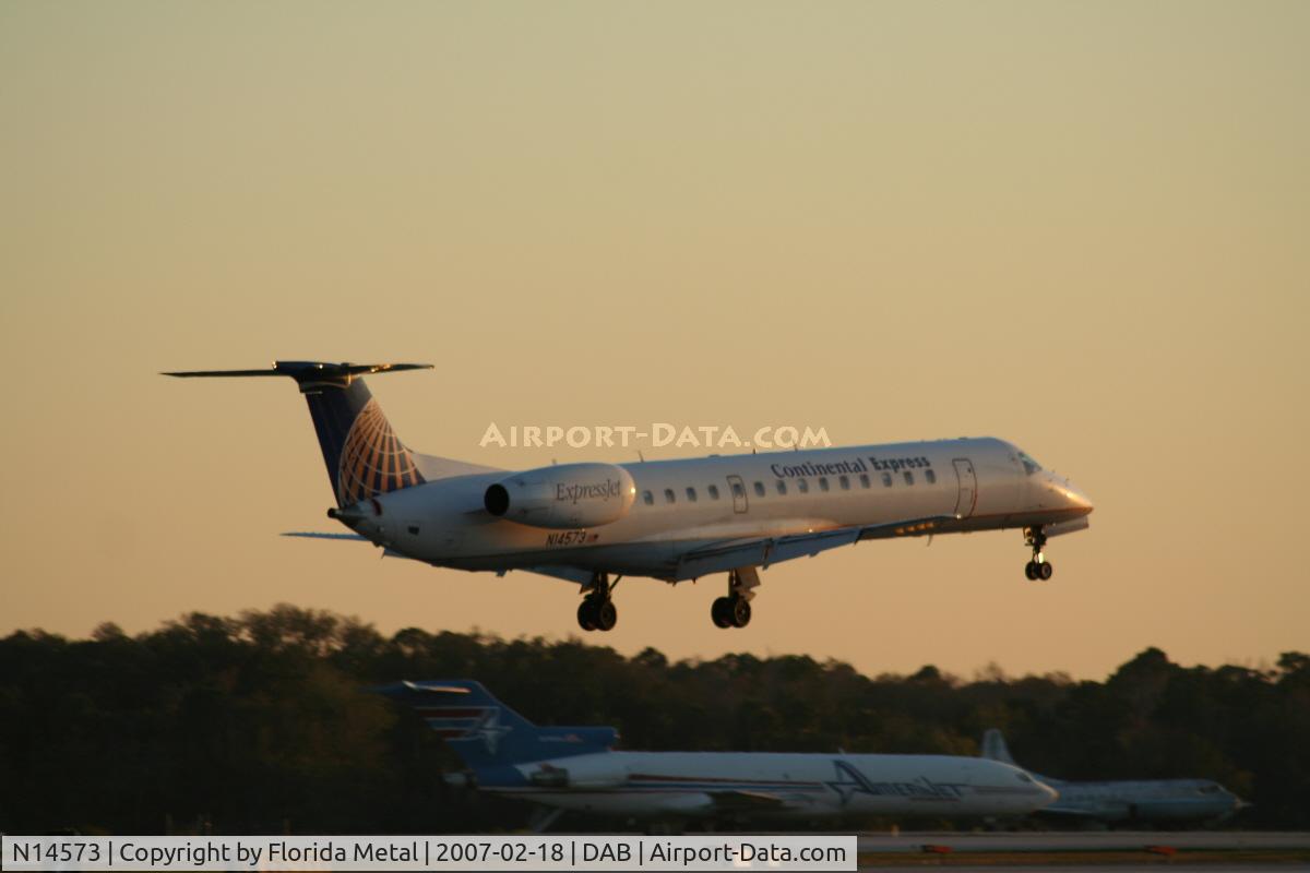 N14573, 2002 Embraer ERJ-145LR (EMB-145LR) C/N 145638, CoEx