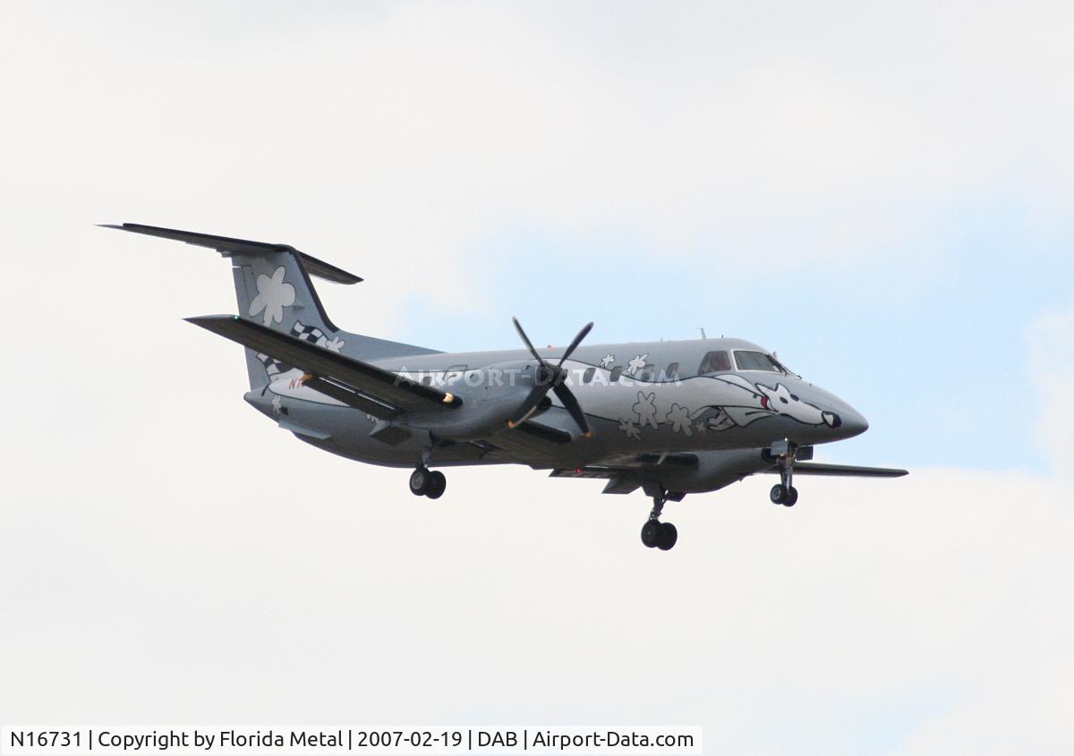 N16731, 1990 Embraer EMB-120ER Brasilia C/N 120.190, Michael Waltrip