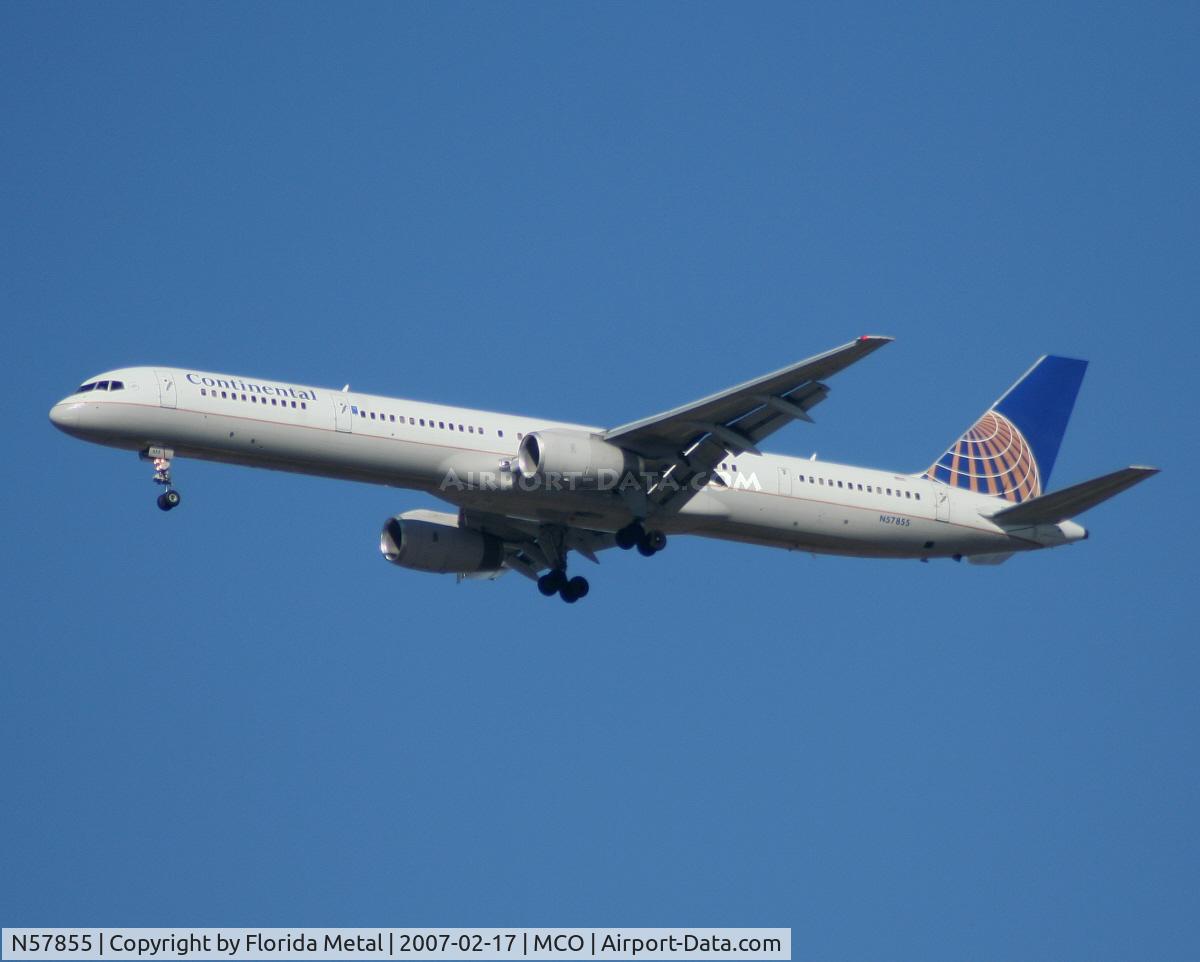 N57855, 2004 Boeing 757-324 C/N 32814, Continental