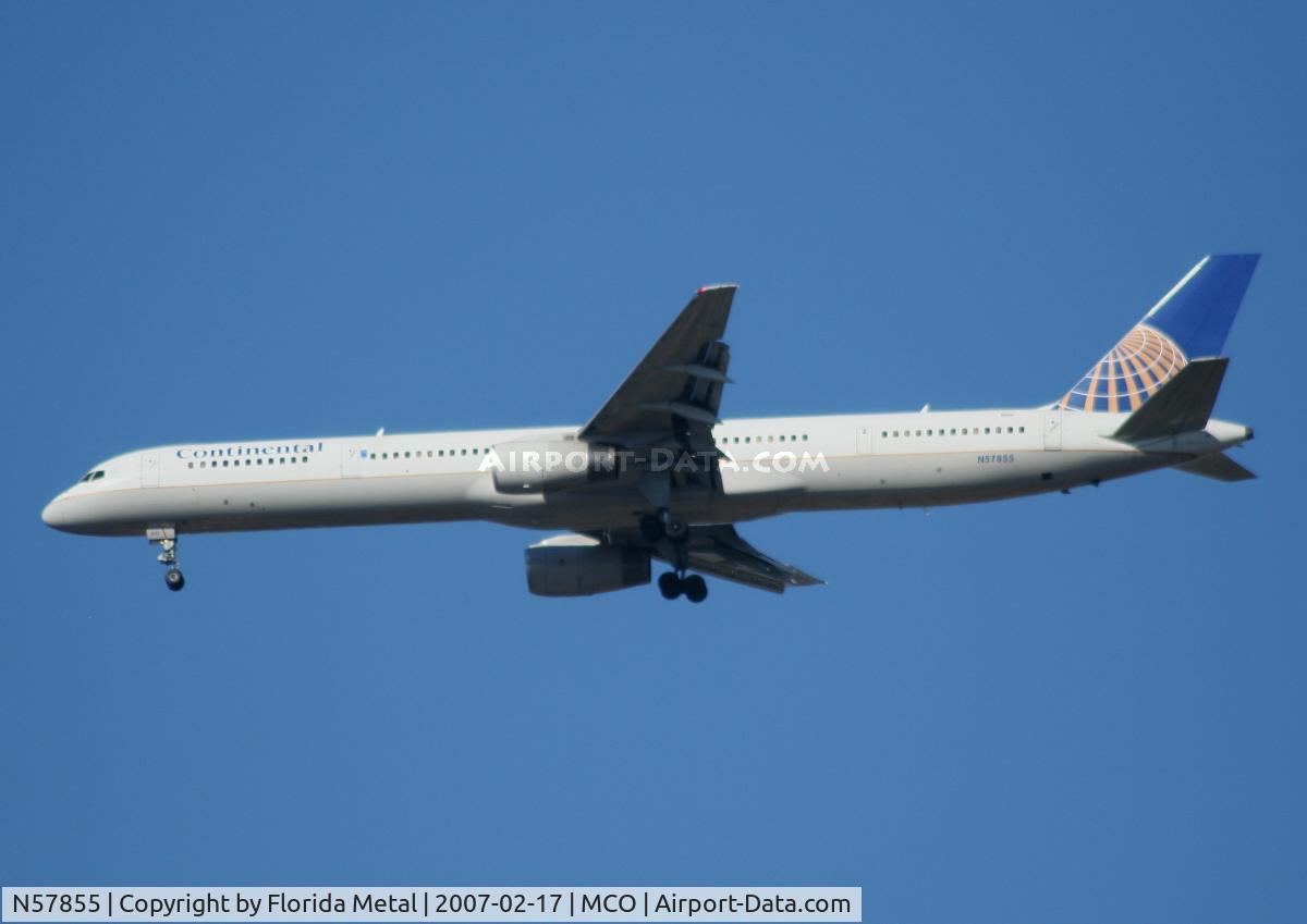 N57855, 2004 Boeing 757-324 C/N 32814, Continental