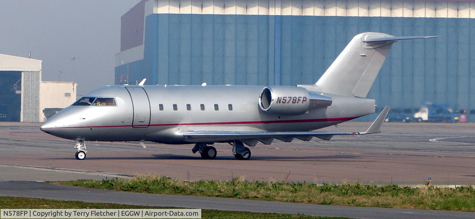 N578FP, 1990 Canadair Challenger 601-3A (CL-600-2B16) C/N 5078, Canadair CL604