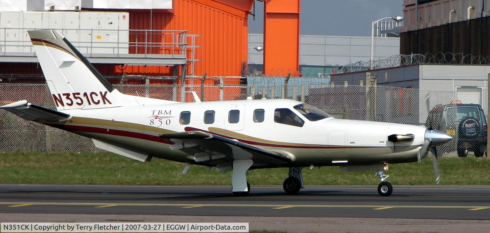 N351CK, 2006 Socata TBM-700 C/N 351, TBM 850